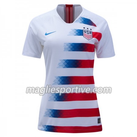 Completo Calcio Stati Uniti Donna Divisa Prima 2018